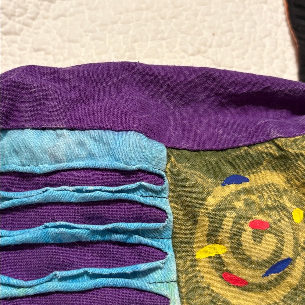 Rising International Multicolor Patchwork Top - image 4